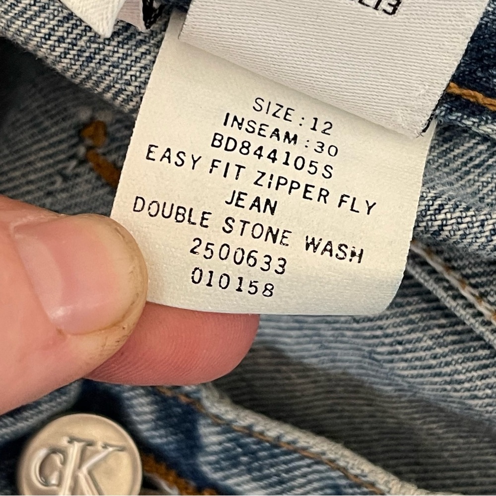Calvin Klein High Rise Jeans - Picture 5 of 10